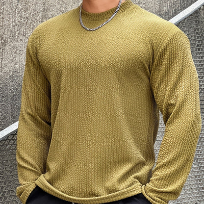Quintin | Pull texturé à manches longues pour homme - Image 2