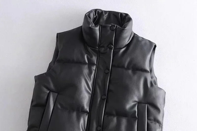Cindy | Veste matelassée sans manches pour femme - Image 4