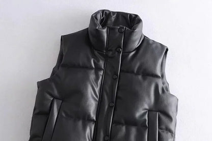 Cindy | Veste matelassée sans manches pour femme - Image 4