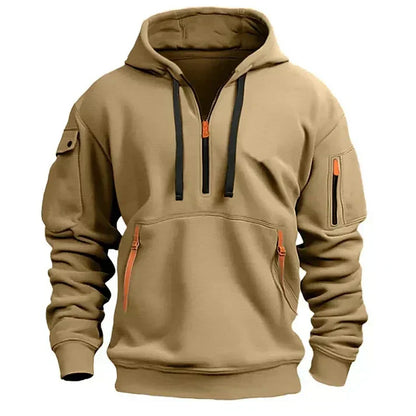 Côme | Pull à Capuche Homme Demi-Zip - Image 2