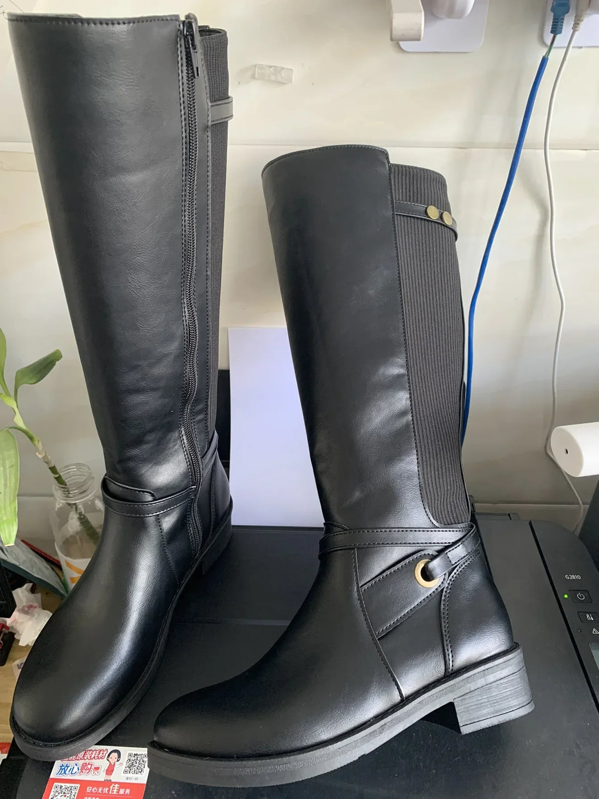 Léna | Bottes d'équitation à talons bas pour femmes - Image 3