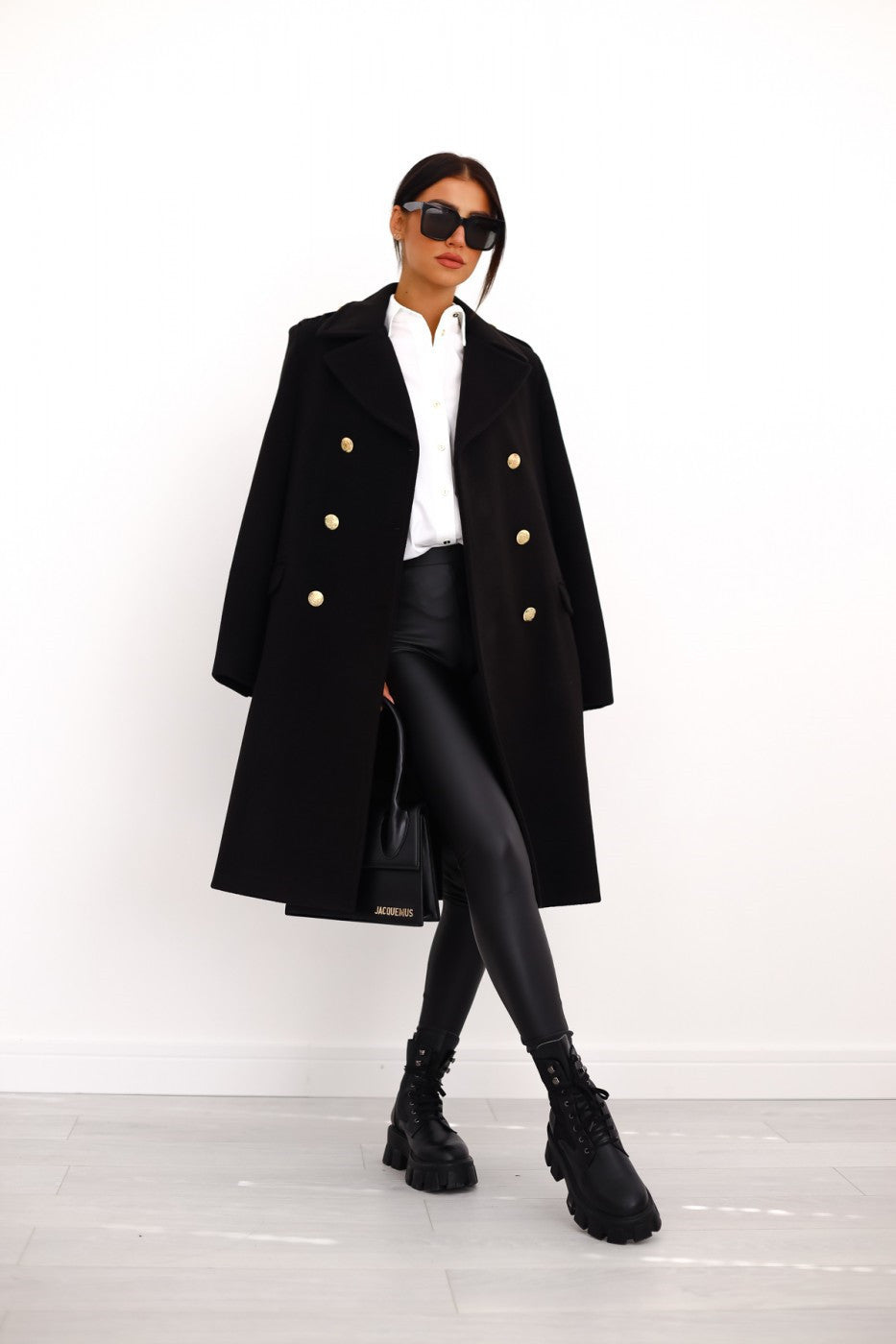 Marianne | Manteau Long Croisé Femme - Image 2