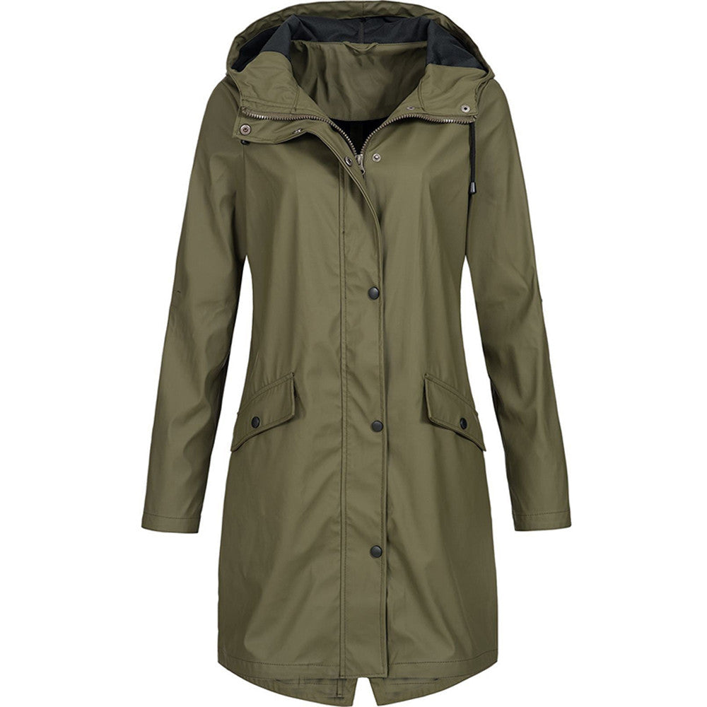 Zélie | Manteau Long à Capuche pour Femme - Image 6