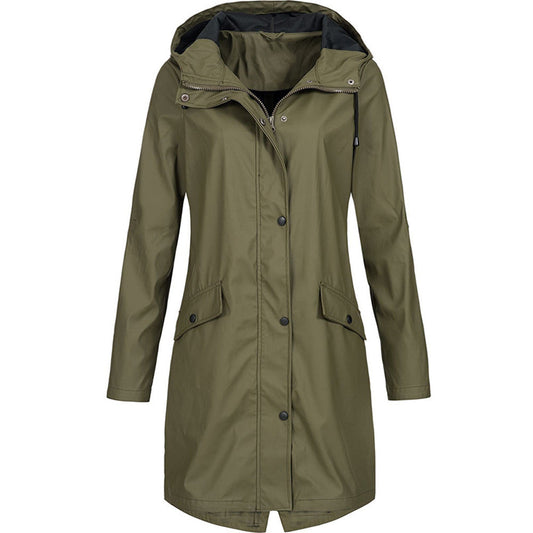 Zélie | Manteau Long à Capuche pour Femme - Image 6