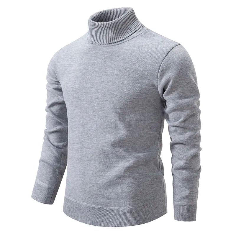 Noé | Pull à col roulé slim fit pour homme - Image 3