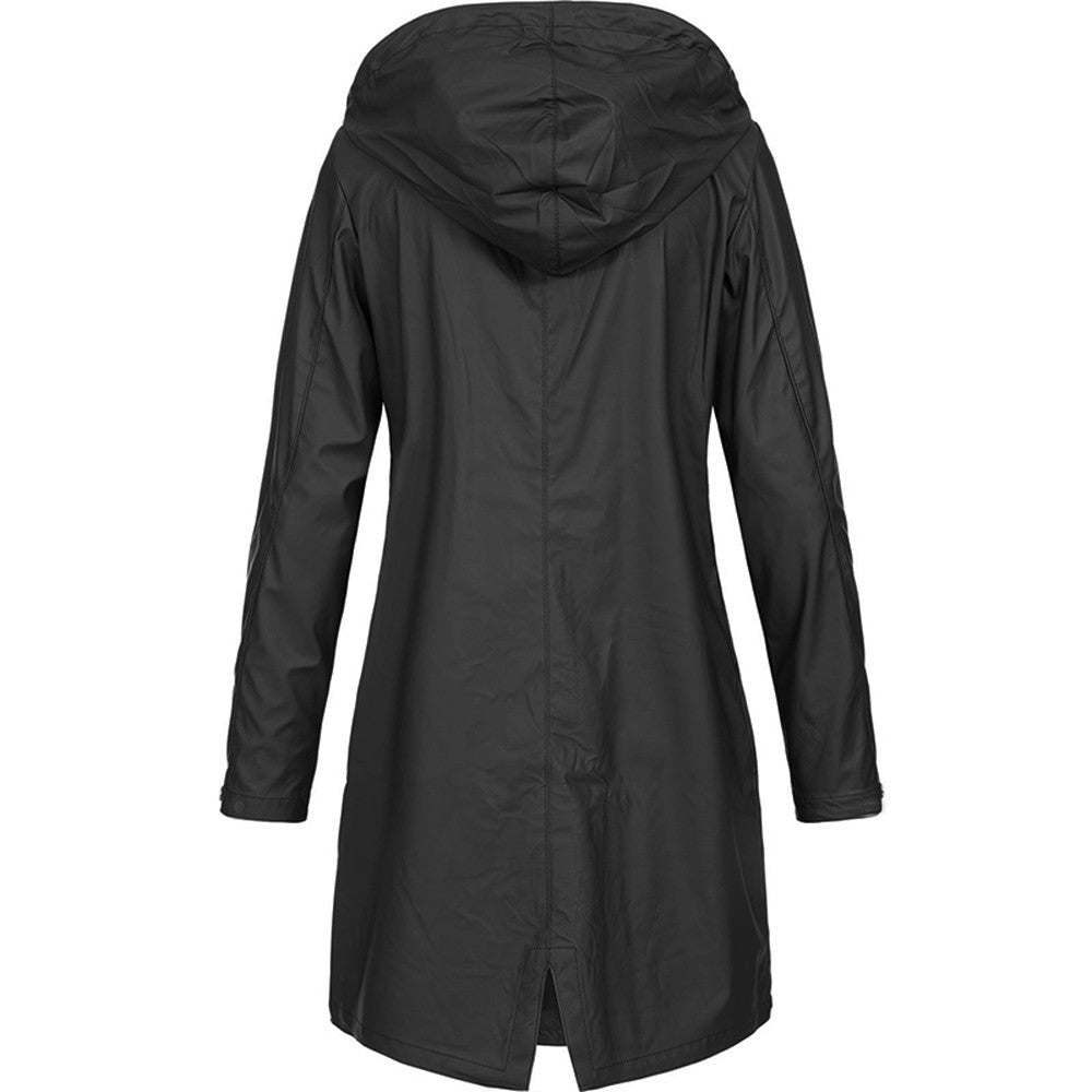 Zélie | Manteau Long à Capuche pour Femme - Image 1