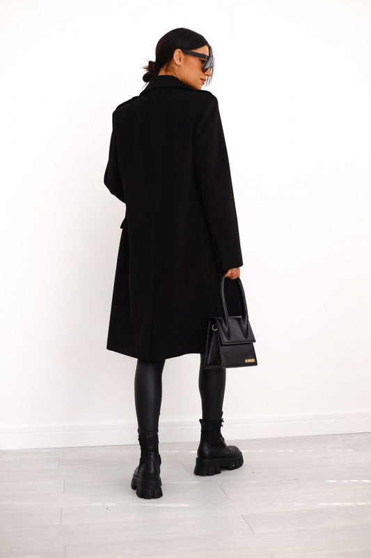 Lou | Manteau Long Croisé Femme - Image 2