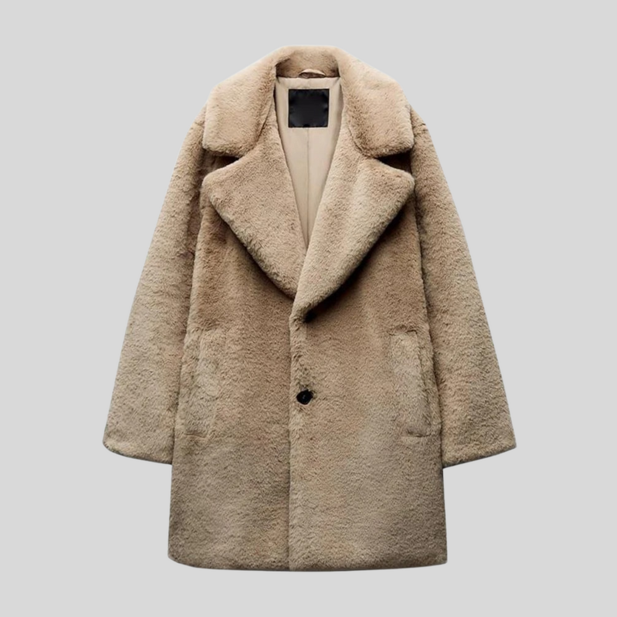 Ingrid | Manteau Teddy Oversize Femme - Image 1