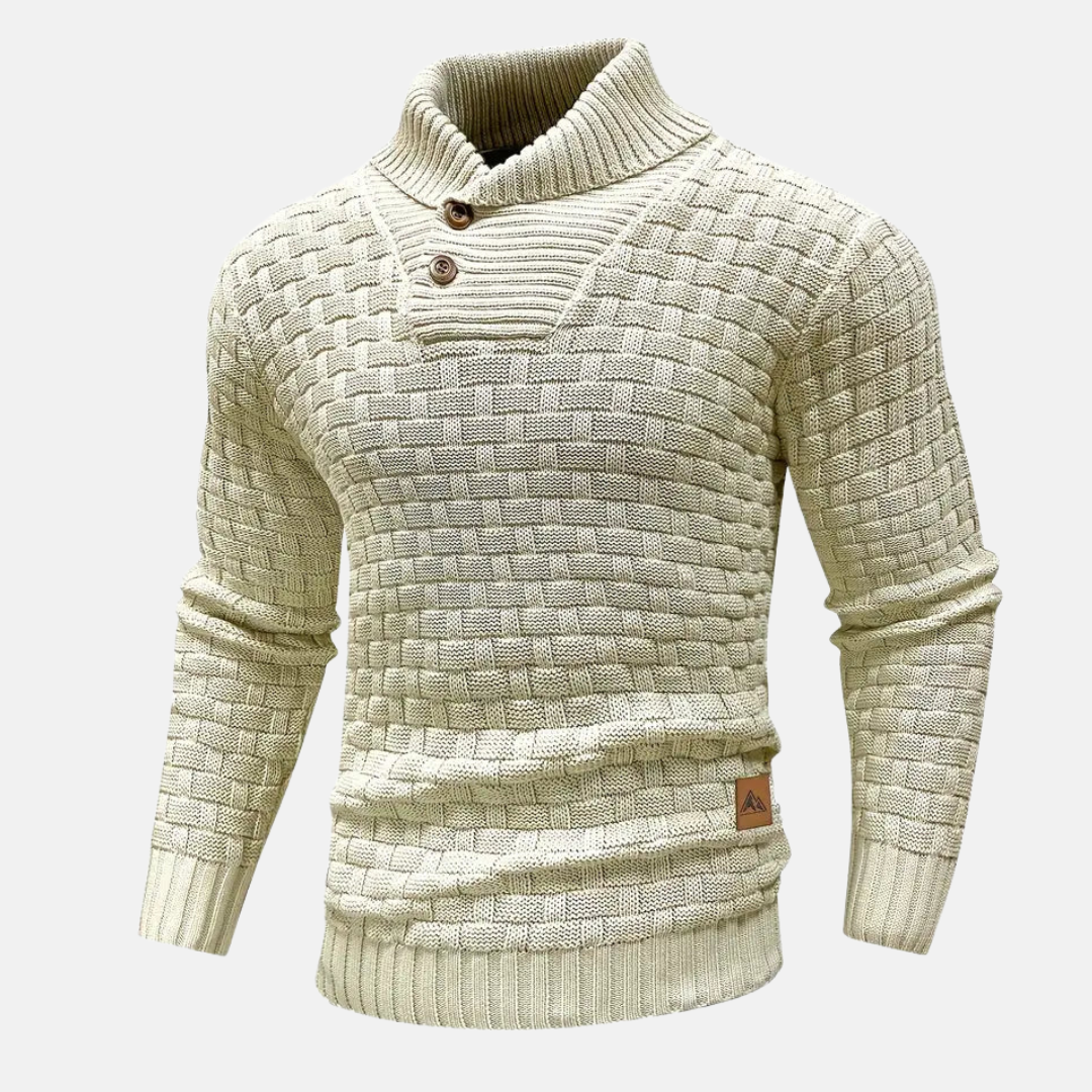 Abel | Pull Homme Col Châle - Image 3