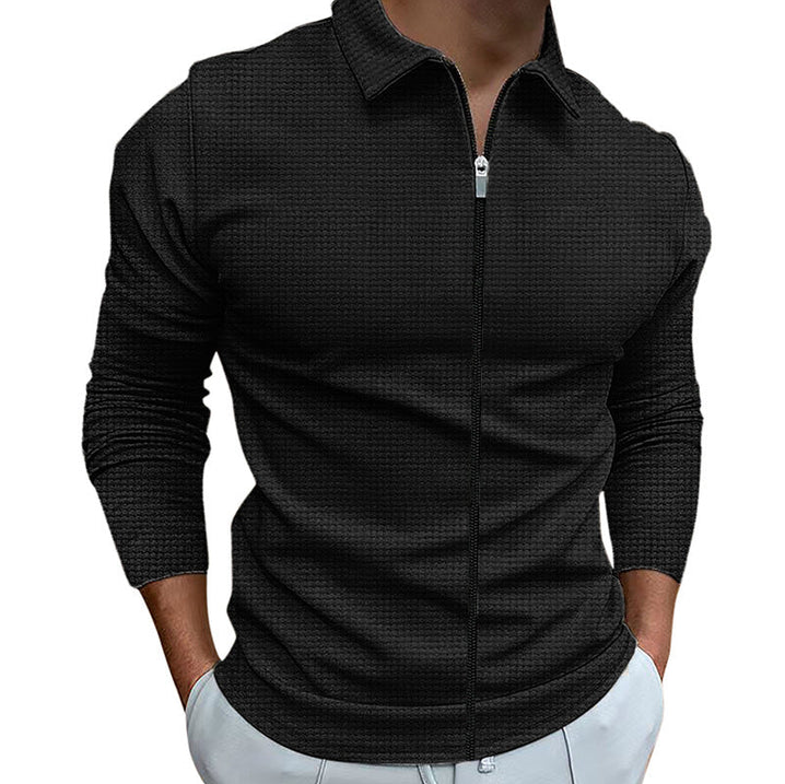 Stéphane | Chemise zippée élégante - Image 4