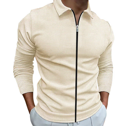 Stéphane | Chemise zippée élégante - Image 2