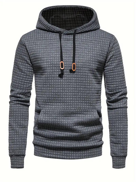Malo | Sweat à capuche texturé pour homme - Image 1