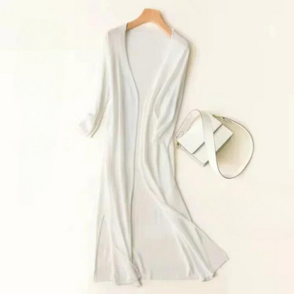 Norah | Cardigan Long Ouvert Femme - Image 8