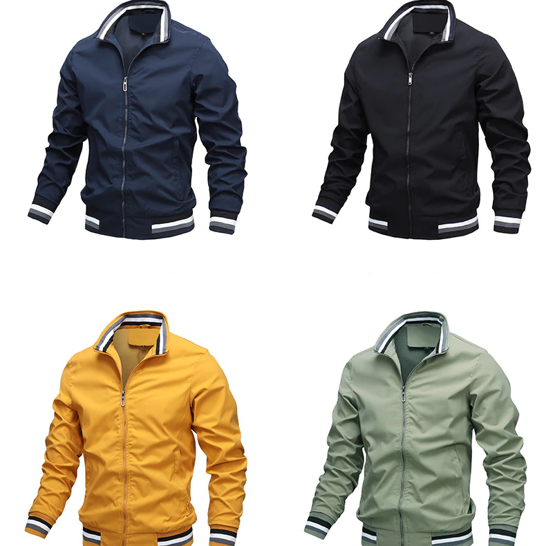 Stéphane | Blouson Bomber Zippé Homme - Image 5
