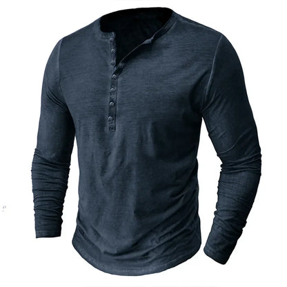 Gautier | Chemise Henley à confort décontracté - Image 8