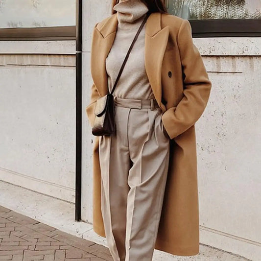 Nathalie | Manteau Croisé Femme - Image 2