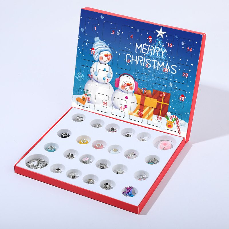 Adventskalender med DIY-julearmbånd til 24 dages kreativ glæde