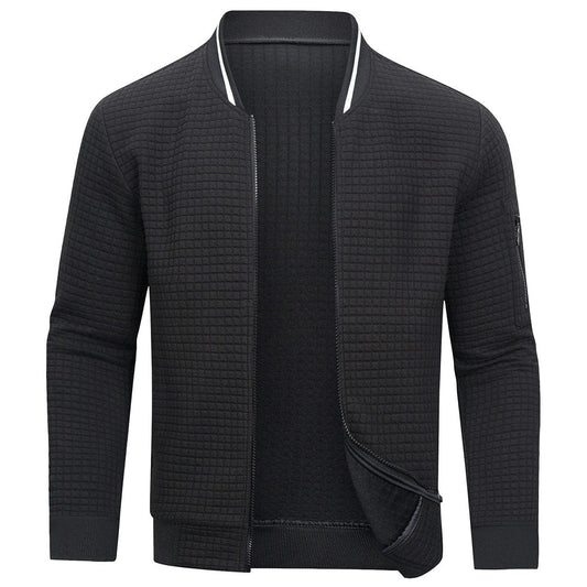 Patrick | Blouson aviateur zippé homme coupe slim - Image 1
