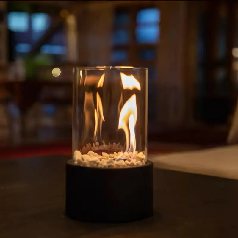 Bordpejs Uden Røg i Glas – Skab Hygge Indendørs & Udendørs
