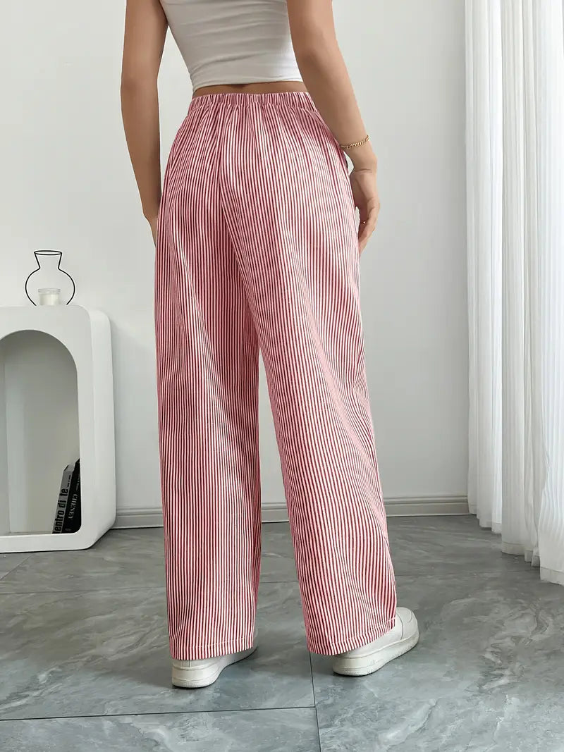 Véronica | Pantalon rayé élégant avec poches pour un confort stylé - Image 9