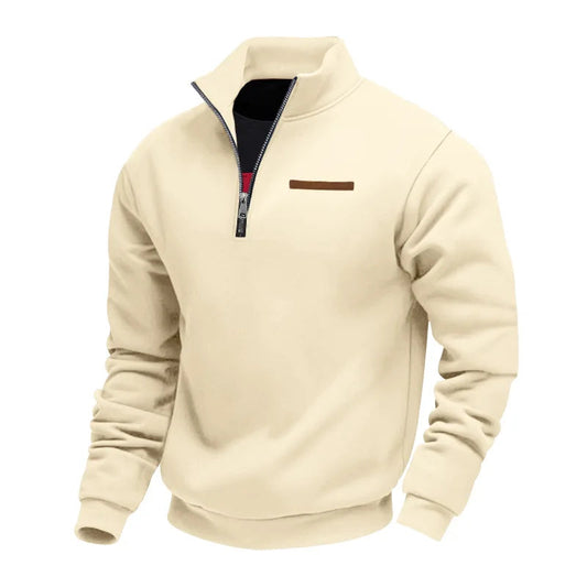 Casual herresweatshirt i moderne design