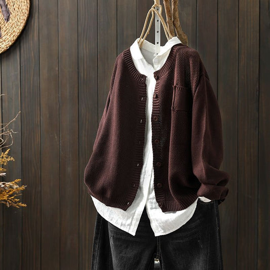Françoise | Cardigan Oversize Femme - Image 1