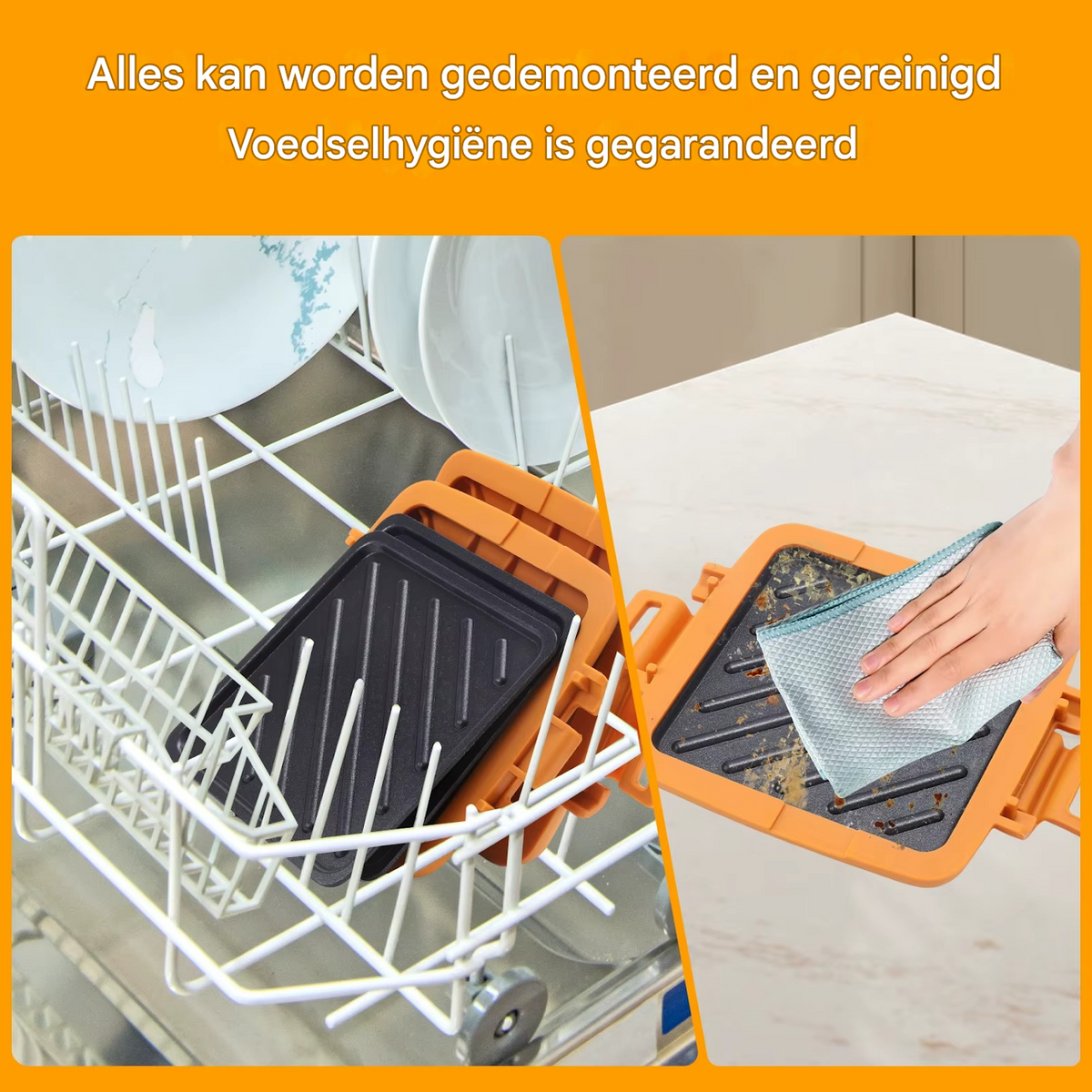 CrispyChef™ | Klar på 3 minutter, uden fastsiddende madrester