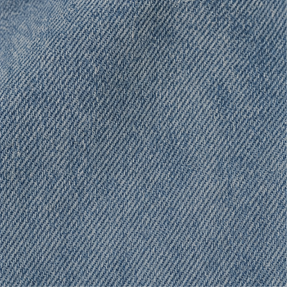 Curved barrel leg-jeans med bindebånd forneden
