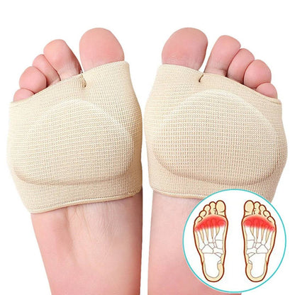 CushionFlex Forfod Beskyttelse | Silikone Gel Pude - Absorberer Stød på Foden - Smertelindring - til Metatarsalgia - Daglig Komfort Lindegade