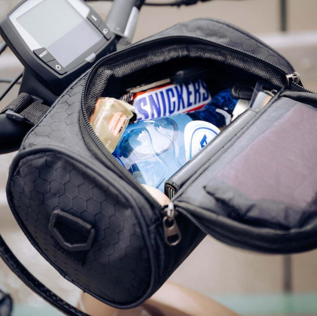 Cykeltaske | Touchscreen Kompatibel | Universelt Velcro System | Ridepocket