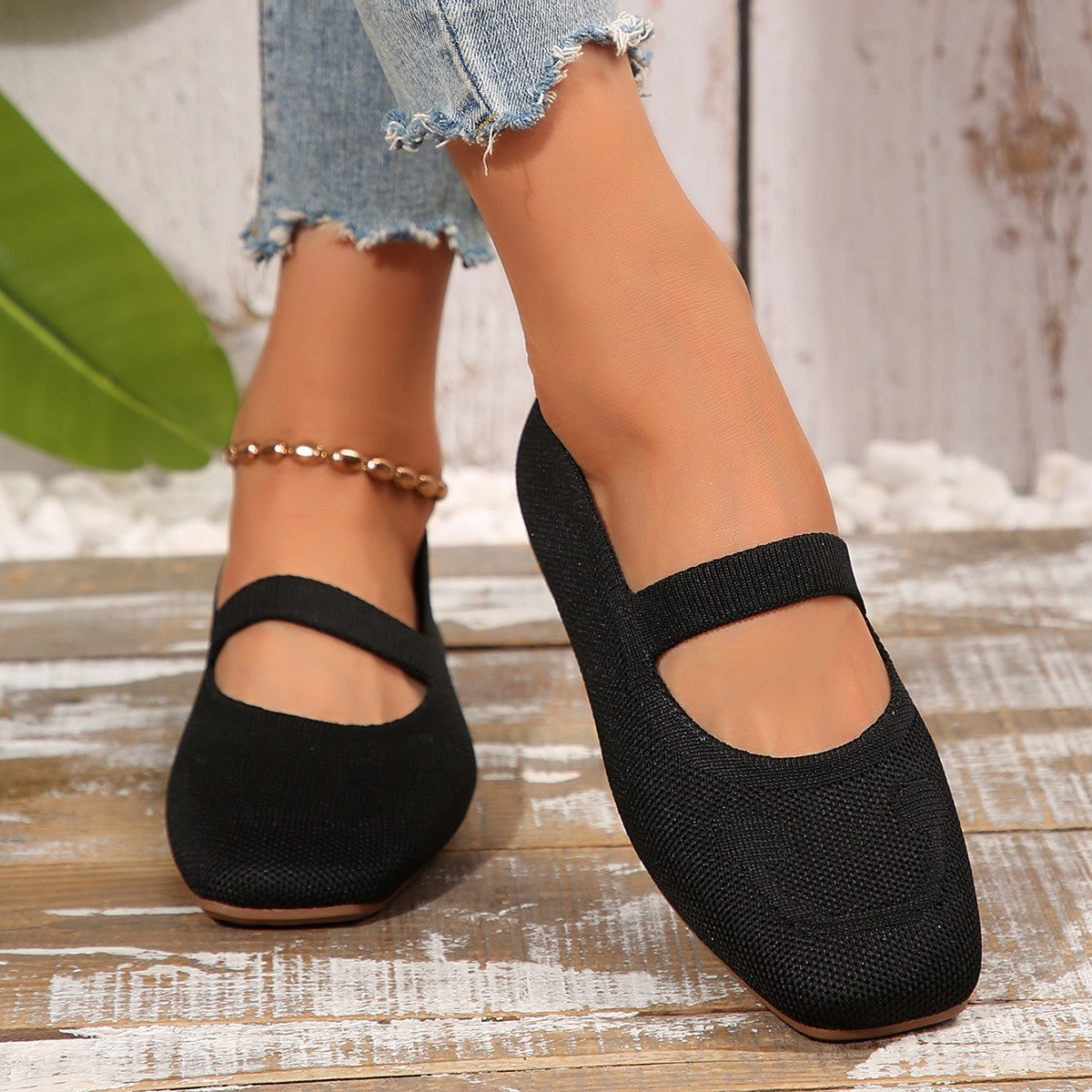 Damerne Cheerful Mary Jane Ballerinas Lindegade