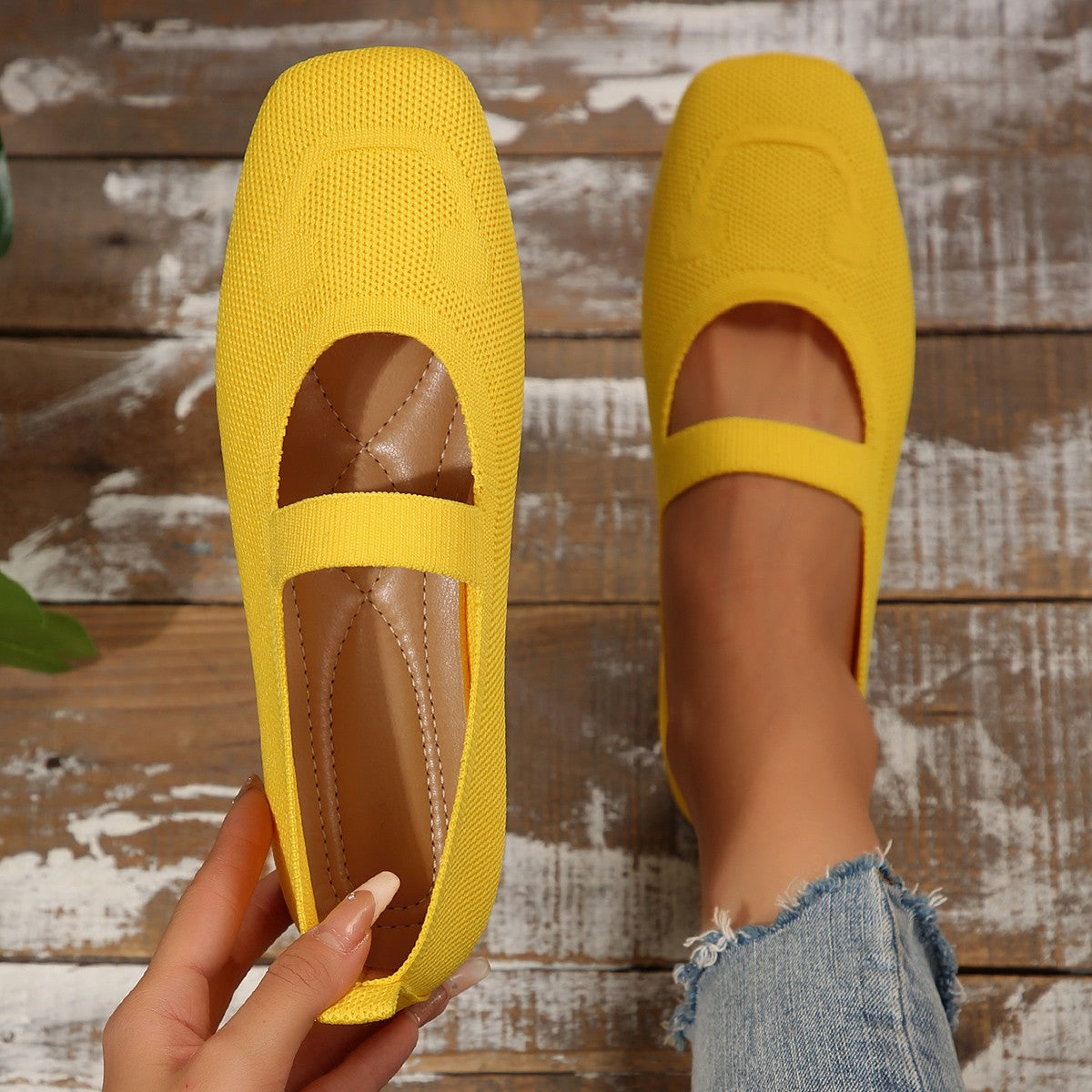 Damerne Cheerful Mary Jane Ballerinas Lindegade
