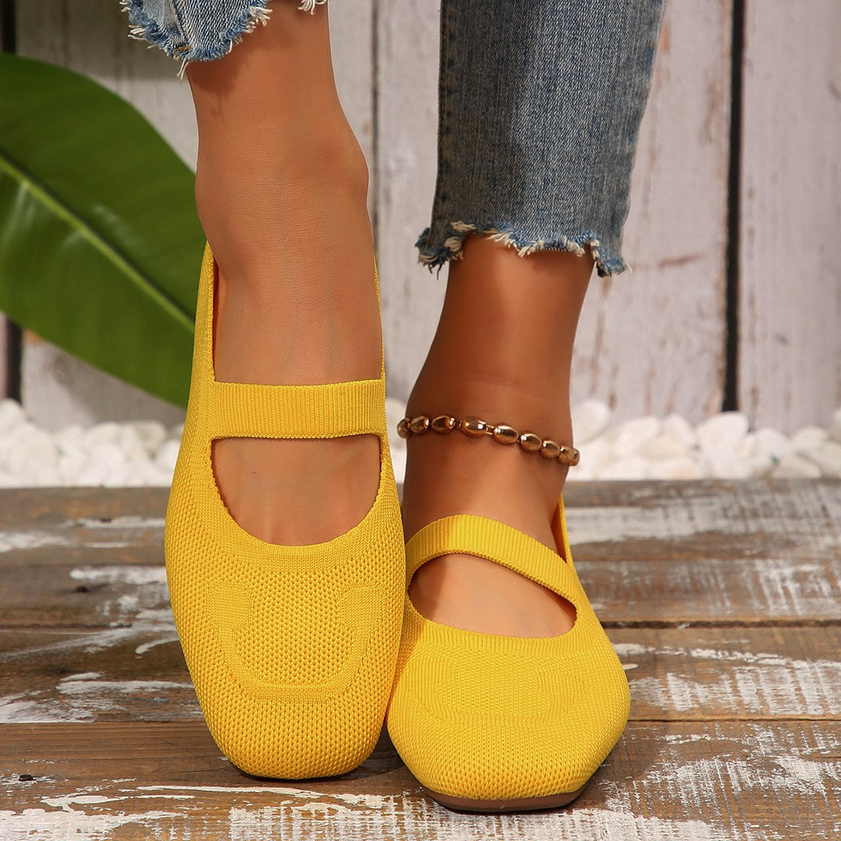 Damerne Cheerful Mary Jane Ballerinas Lindegade