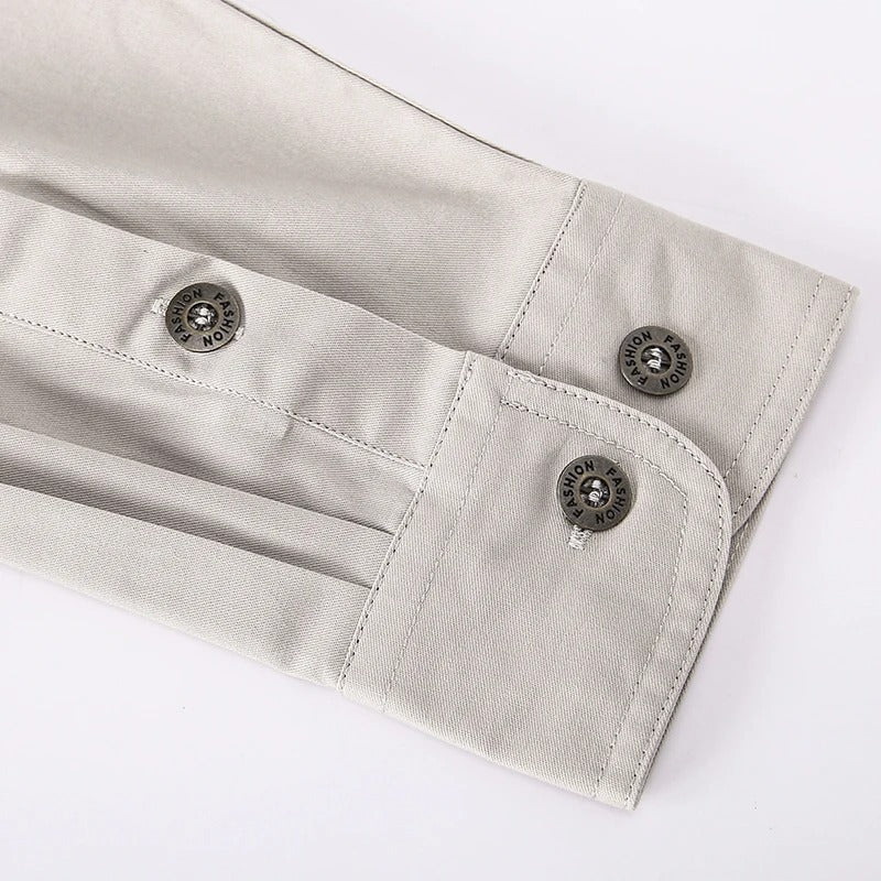 Khaled | Chemise en coton durable pour hommes, destinée à l'extérieur - Image 5