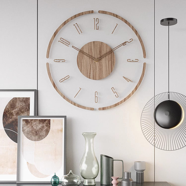 Elegant minimalist vægur til hjemmet