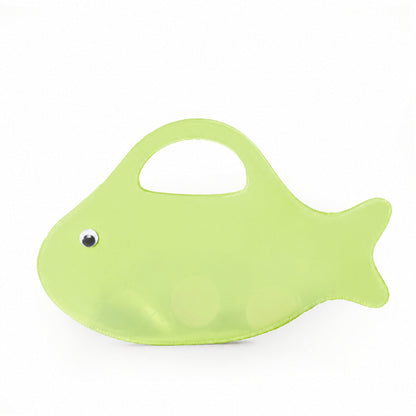 Fiskeformet håndtaske