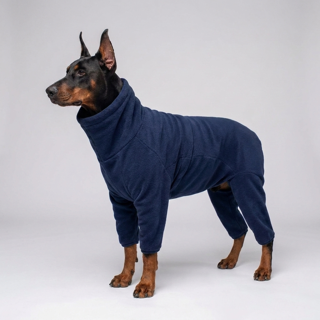 Fleeceheldragt til hunde for ultimativ varme