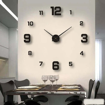 Gør Det Selv Vægur Stort 60-130cm - Moderne Design