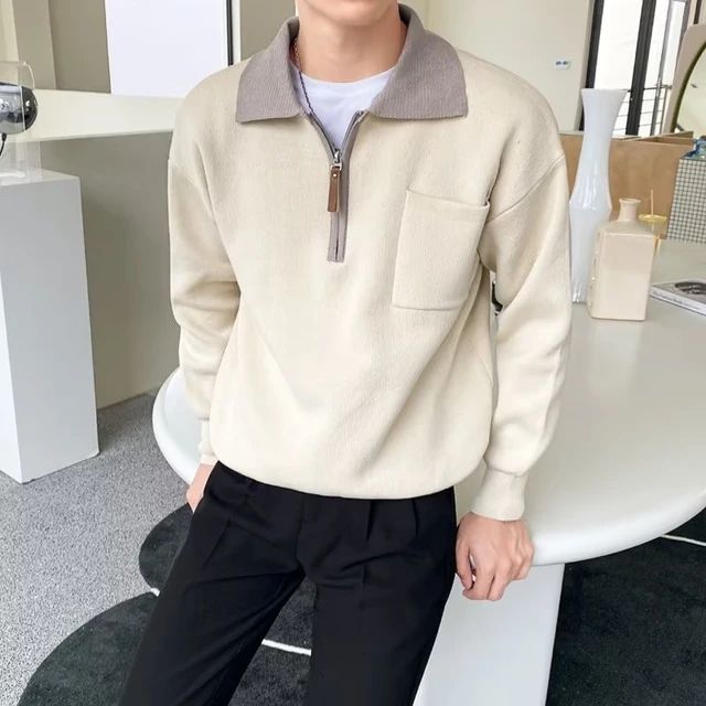 Jean | Pull Homme Demi-Zip - Image 3