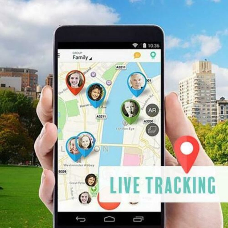 GPS Tracker | Realtidsplacering | SOS og Geofence Notifikationer | Locatera
