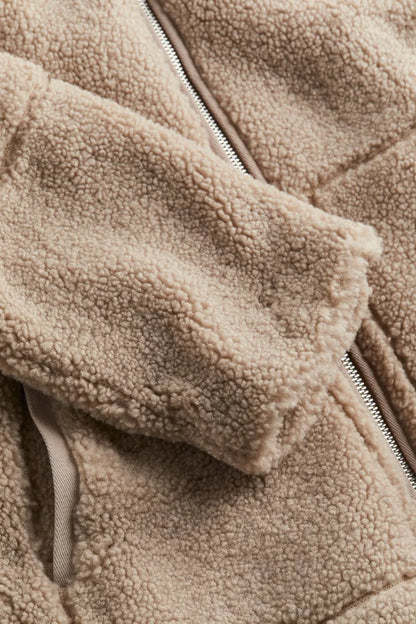 Maud | Veste Sherpa Zippée Oversize Femme - Image 4