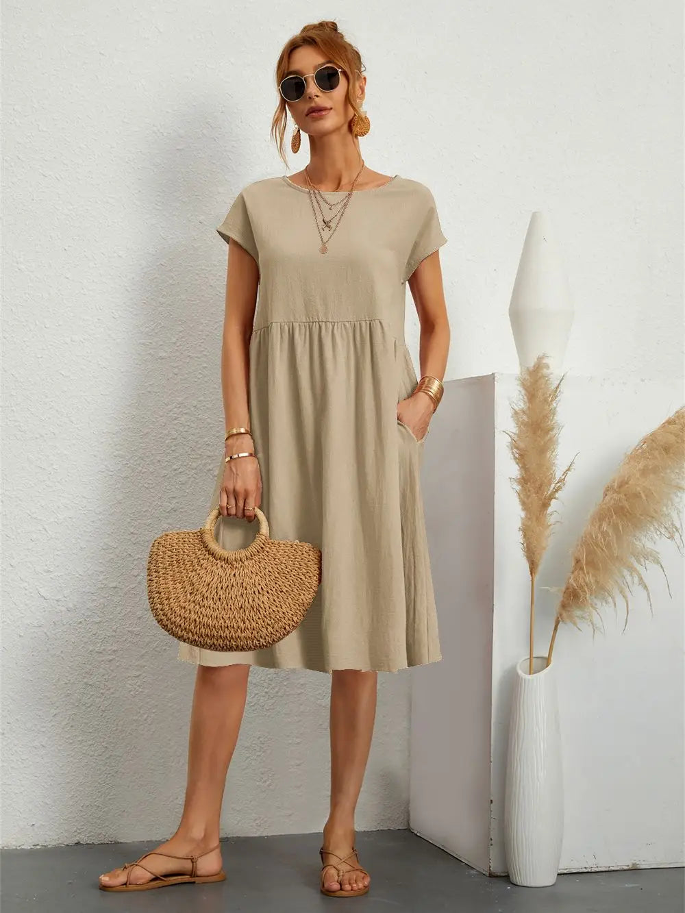 Zara | Robe de poche décontractée pour le chic au quotidien - Image 3