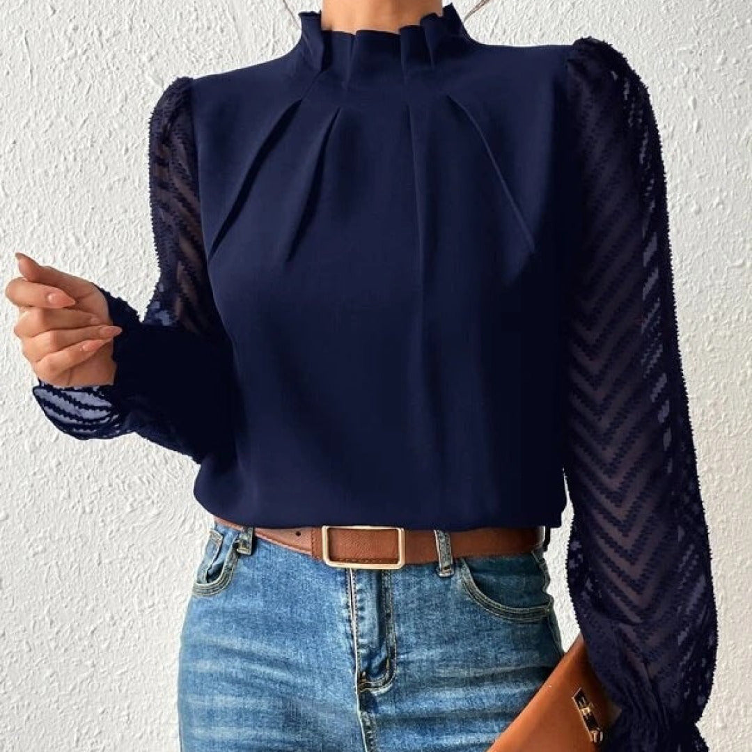 Marion | Haut élégant à motifs pour femmes - Image 2