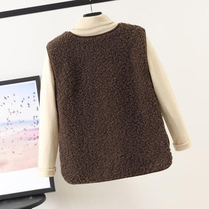 Elsie | Veste sans manches décontractée pour femme - Coupe ample - Image 3