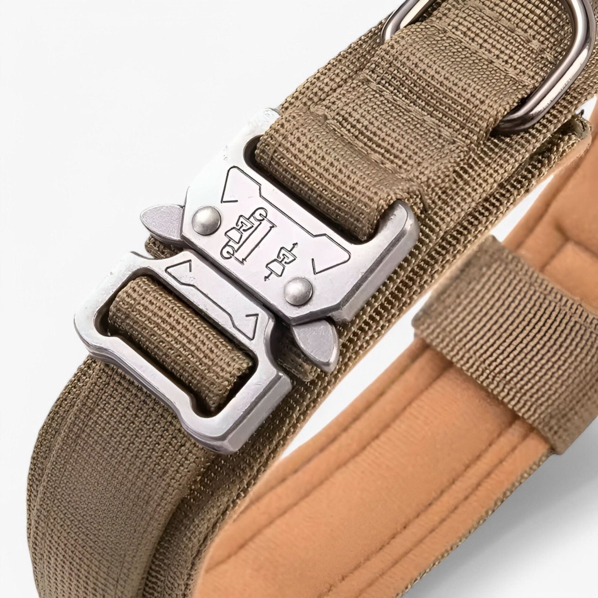 Justerbar Hundehalsbånd lavet af holdbart nylon, vandtæt, ergonomisk håndtag, til mellemstore og store hunde
