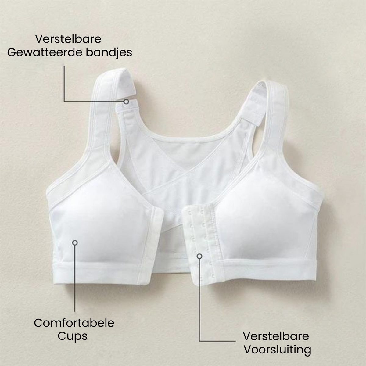 Kvinders Holdningskorrigerende Bh - Komfort & Rygstøtte