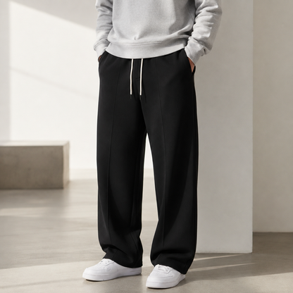 Løstsiddende og lange joggingbukser