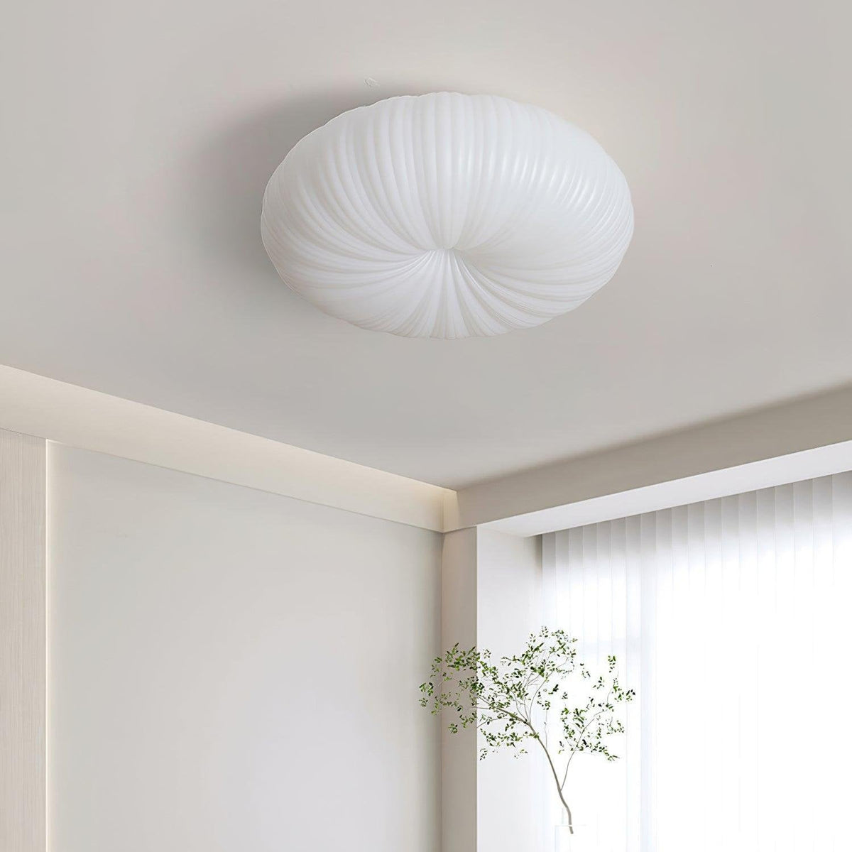 LED Loftlampe Robby – Metal og Akryl
