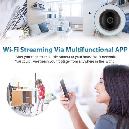 Lindegade | 1080p Magnetisk WiFi Mini Kamera-RV Campingvogn Bakkamera