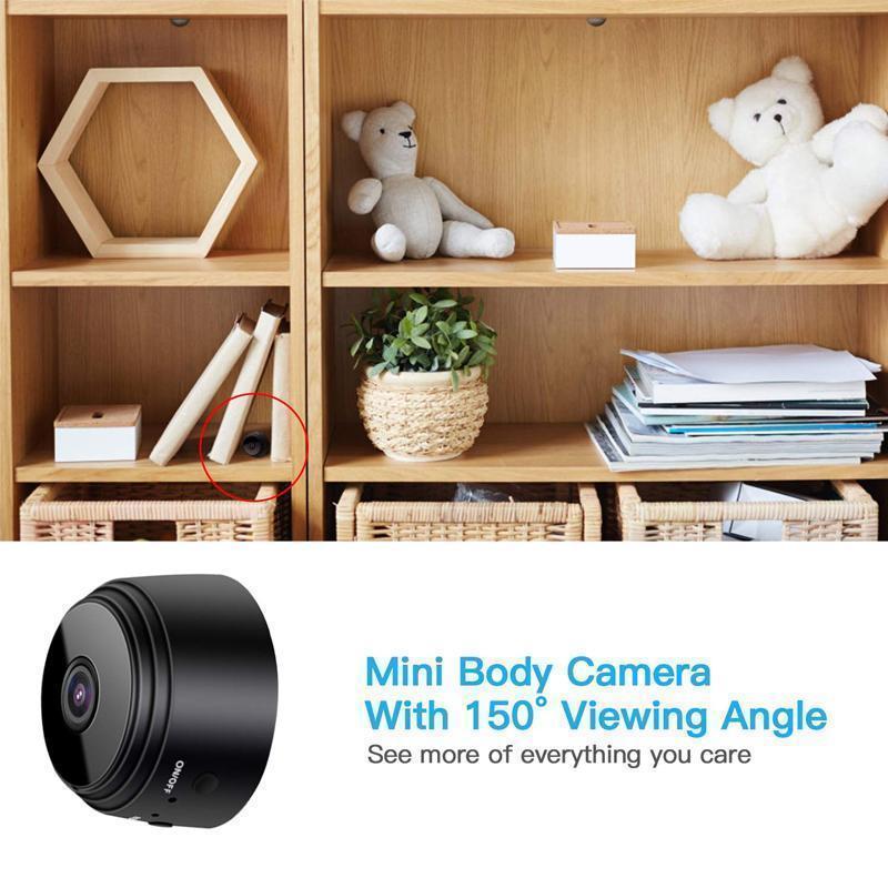 Lindegade | 1080p Magnetisk WiFi Mini Kamera-RV Campingvogn Bakkamera